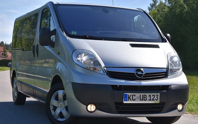 Opel Vivaro cena 43700 przebieg: 253000, rok produkcji 2009 z Lesko małe 781